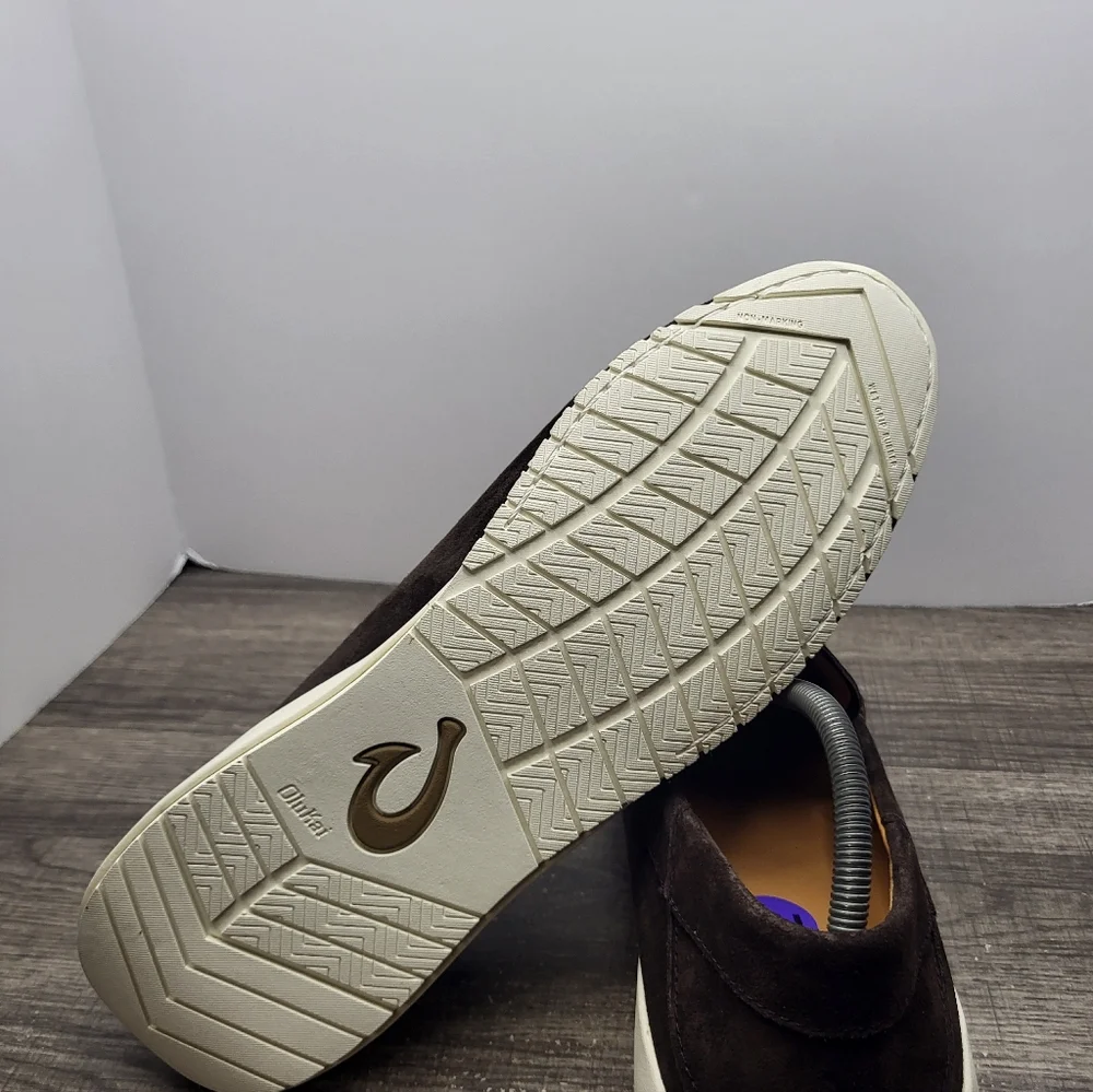 OluKai Ka'a Loafer Slip on Shoes Men's Size 11.5 Dark Brown New